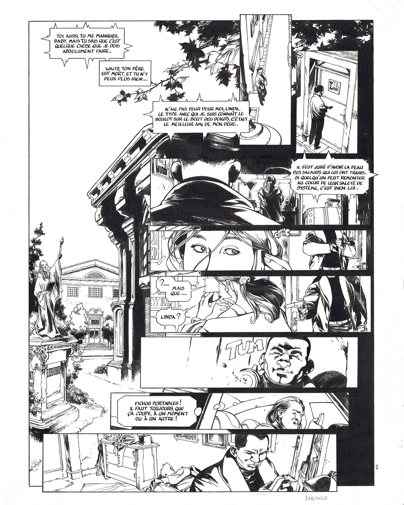 Hugues LABIANO — Black Op — Book 3 — Page 1