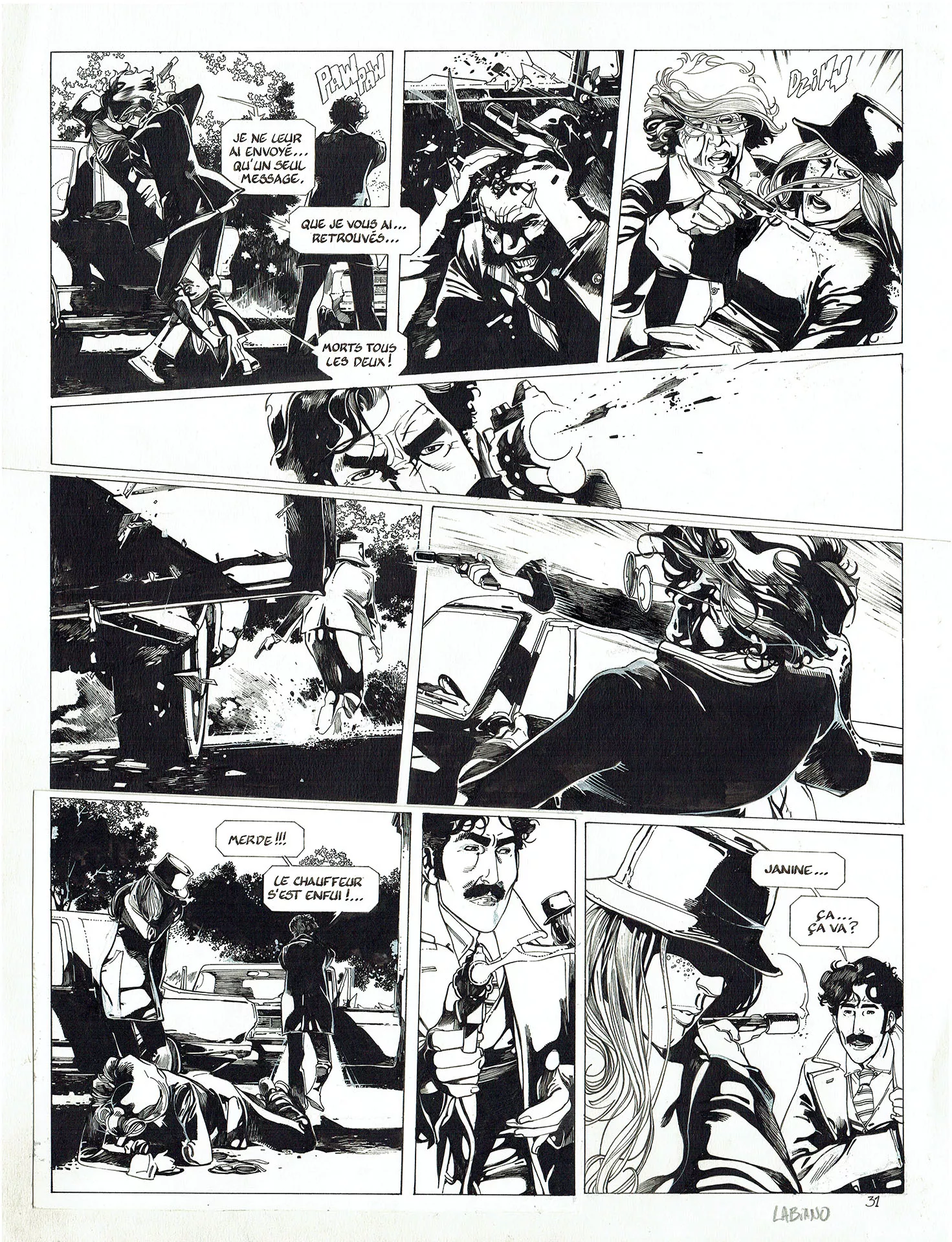 Hugues LABIANO — Black Op — Book 8 — Page 31