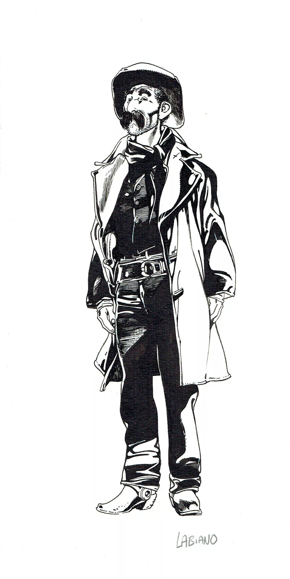 Hugues LABIANO — L’étoile du désert – TT Khani — Tome 3 - illustration cow-boy