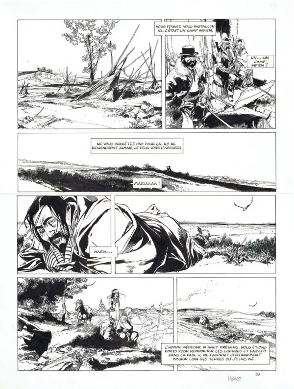 Hugues LABIANO — L’étoile du désert — Tome 4 — Page 39