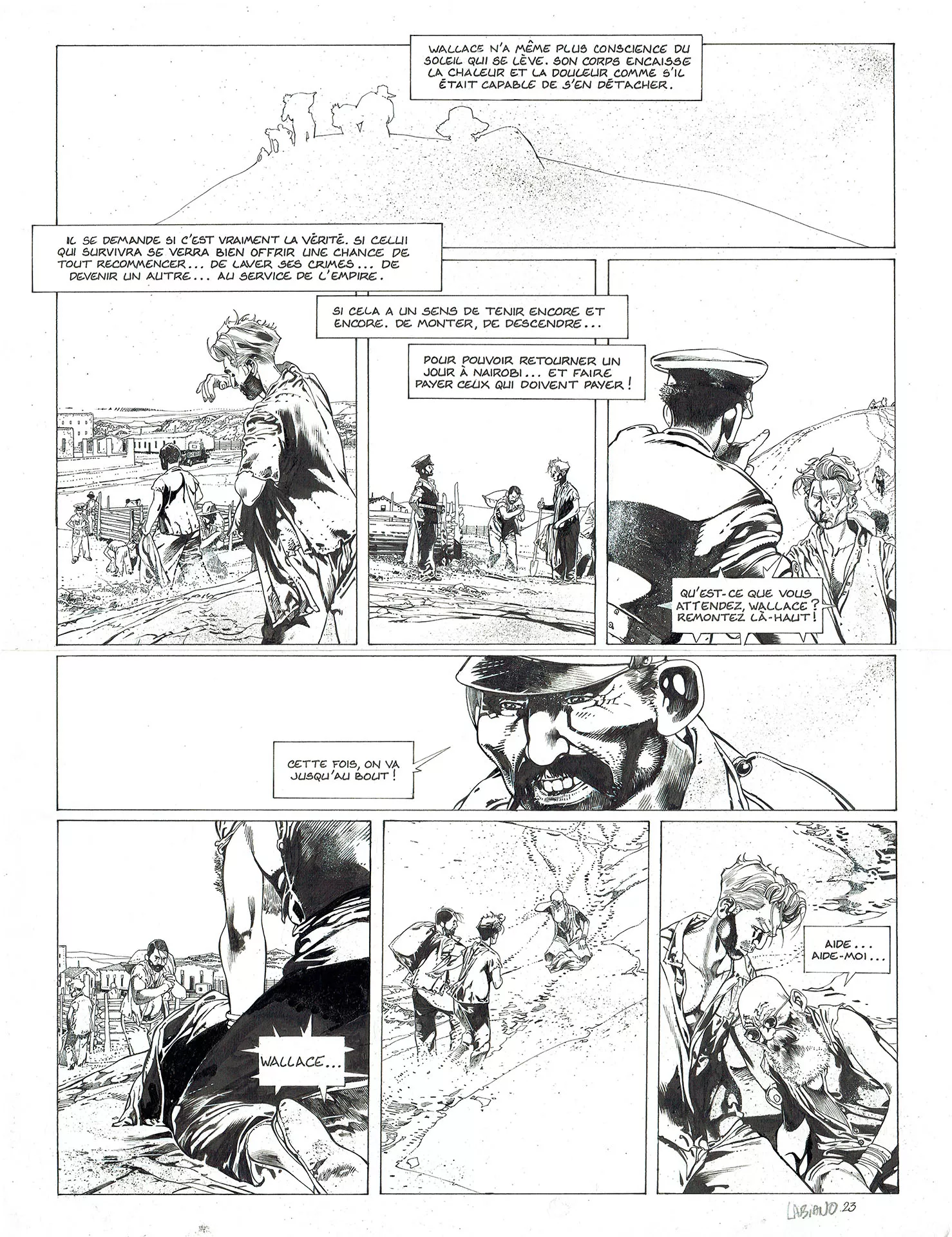 Hugues LABIANO — Le Lion de Judah — Tome 1 — Page 23