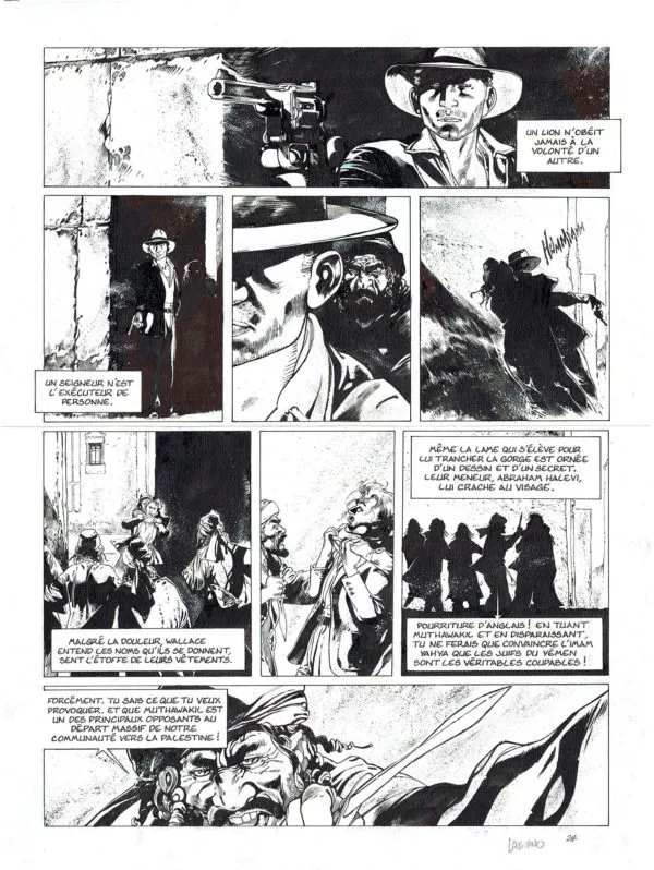 Hugues LABIANO — Le Lion de Judah — Tome 3 — Page 24