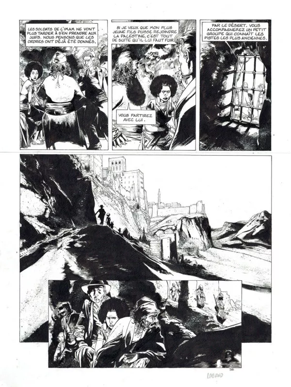 Hugues LABIANO — Le Lion de Judah — Tome 3 — Page 38