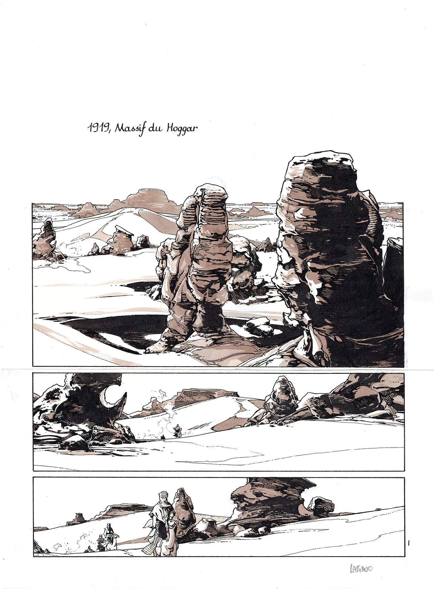 Hugues LABIANO — Les quatre coins du monde — Tome 1 — Page 1