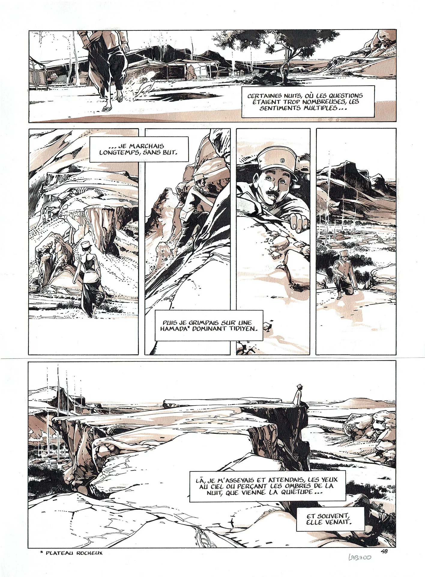 Hugues LABIANO — The four corners of the world — Book 1 — Page 48