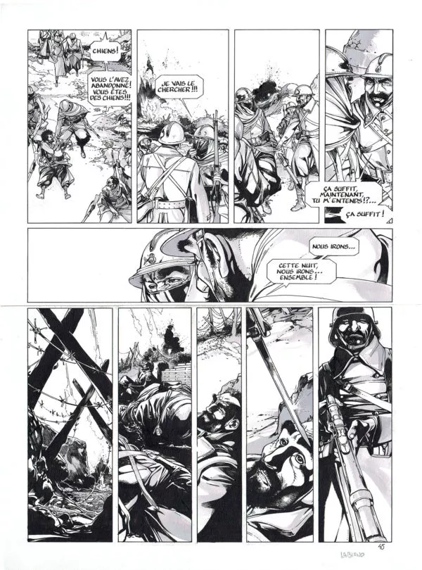 Hugues LABIANO — The four corners of the world — Book 2 — Page 45