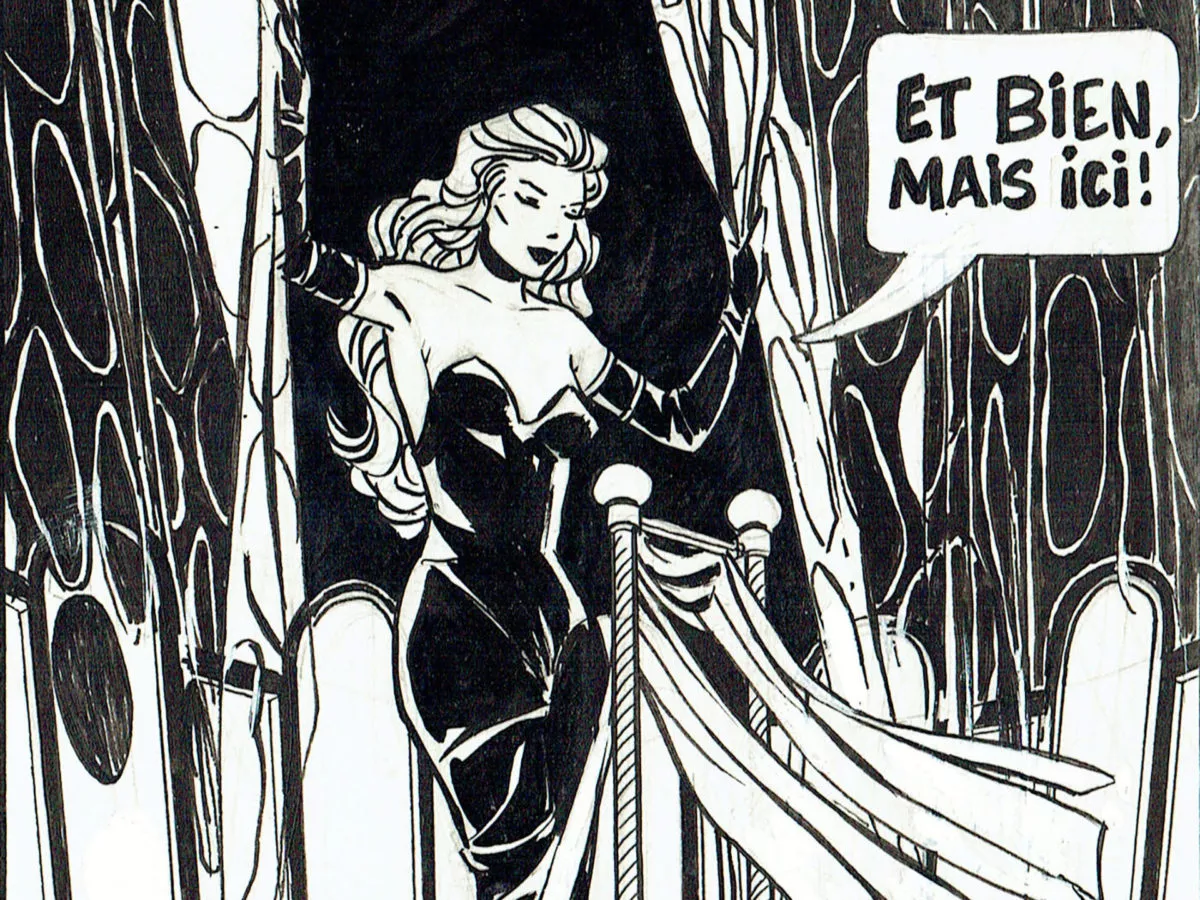 Antonio COSSU, Philippe BERTHET — Comic art show : The merchant of ideas