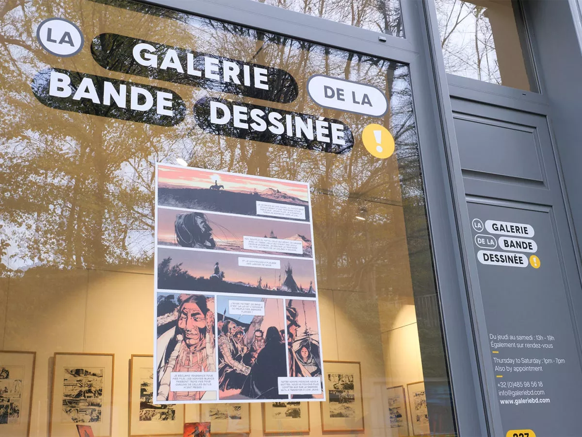 Narrative art and Comic art gallery : Galerie de la Bande Dessinee
