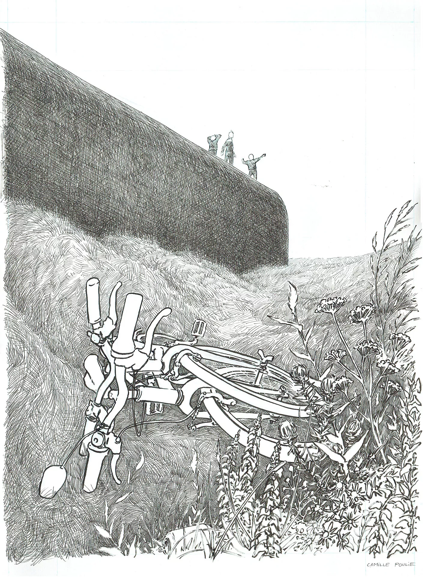 Camille POULIE — Bunker — Couverture