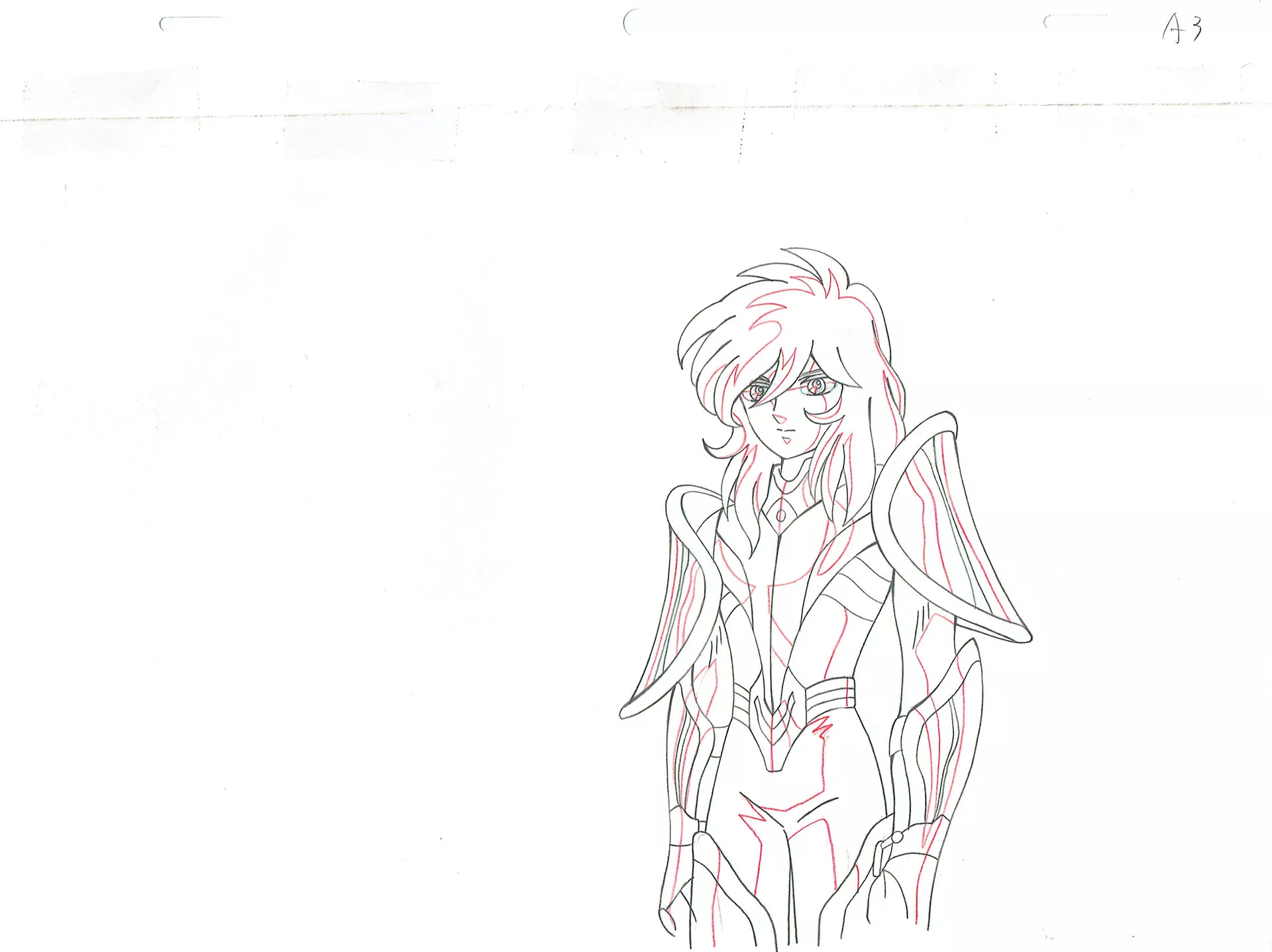  KURUMADA Masami - SAINT SEIYA : KNIGHTS OF THE ZODIAC (Seinto Seiya) | 528 – Knights of the Zodiac – Shun (Andromeda) – Douga A3 — Movie # 5 - Heaven Chapter – Overture — Page 