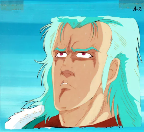 HARA Tetsuo - FIST OF THE NORTH STAR (Hokuto no Ken) — 540 – Fist of the North star – Rei (Ray) – Production cel A2