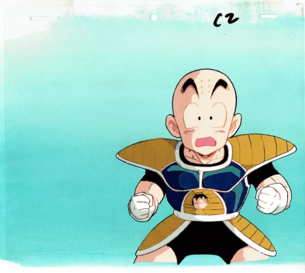 TORIYAMA Akira - DRAGON BALL — 580 – Dragon Ball – Krilin (Namek) – Production cel C2
