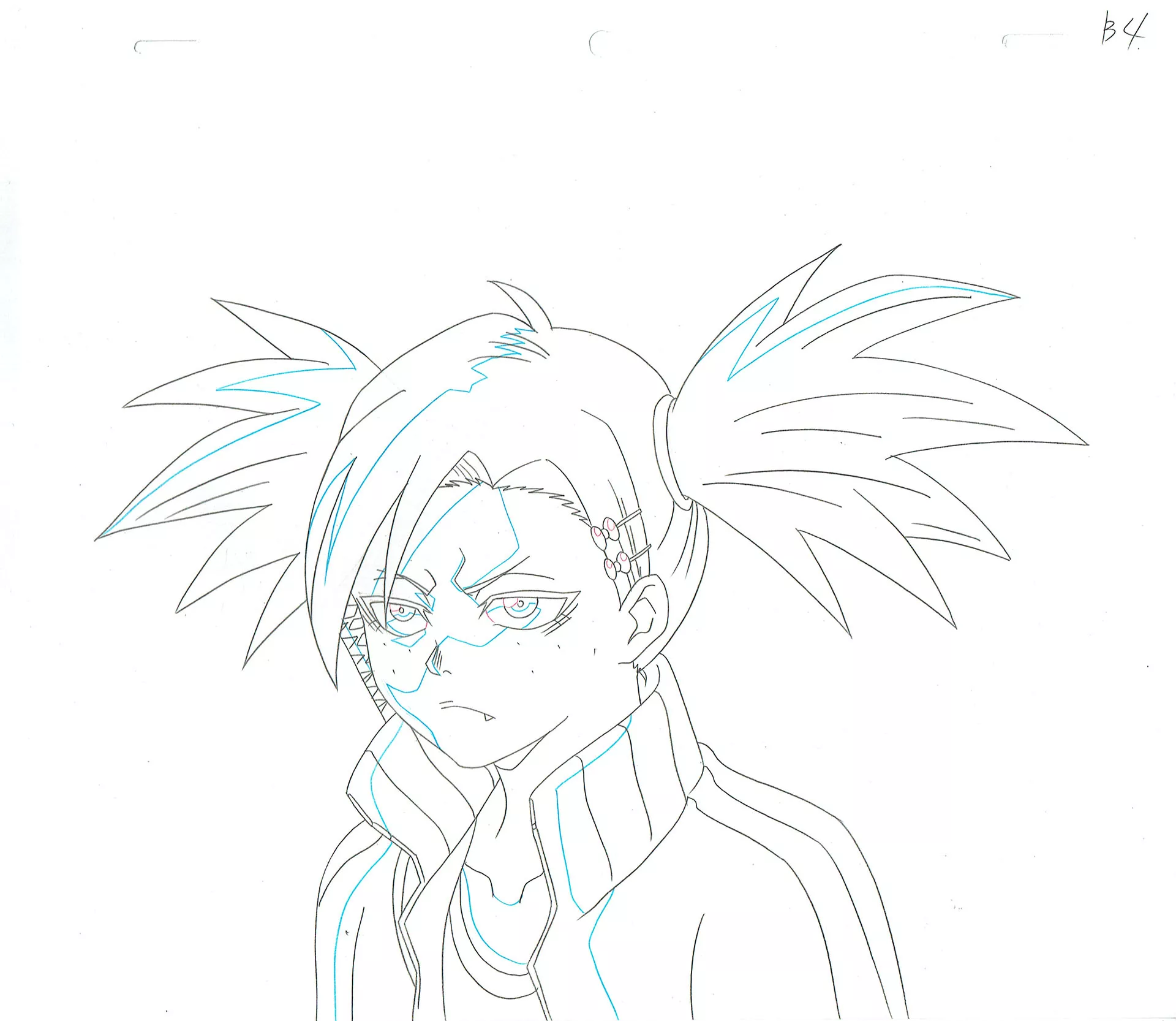 KUBO Tite - BLEACH — 614 – Bleach – Vizard Hiyori Sarugaki – Douga B4