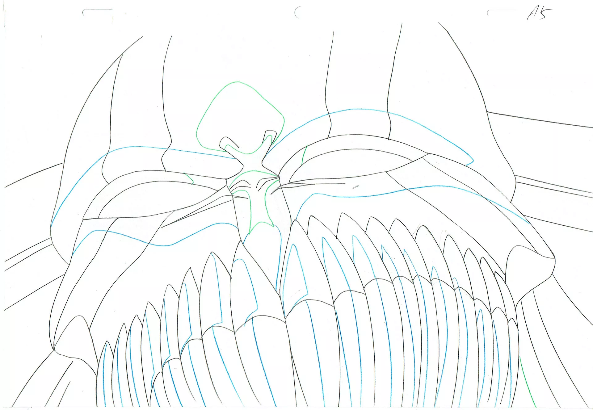 KUBO Tite - BLEACH — 628 – Bleach – Ichigo Kurosaki en mode Vasto Lorde (visage) – Doga