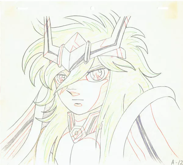 KURUMADA Masami - SAINT SEIYA : KNIGHTS OF THE ZODIAC (Seinto Seiya) — 828 – Knights of the Zodiac – Shun (Andromeda) – Douga 12 – Episode 91 – Asgard