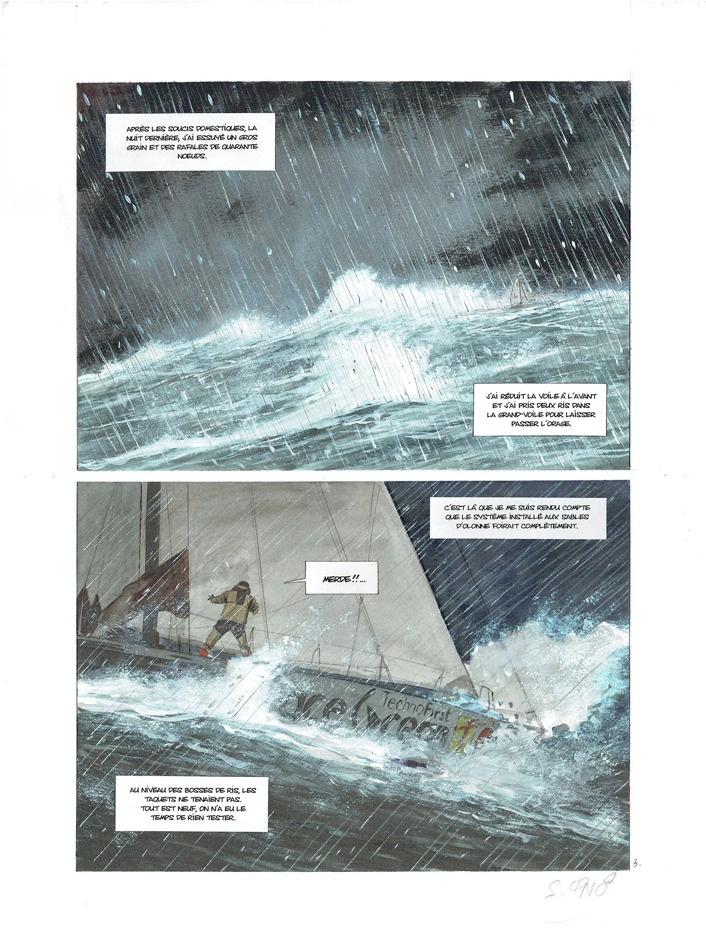 Serge FINO — Alone at sea — Book 2 — Page 3