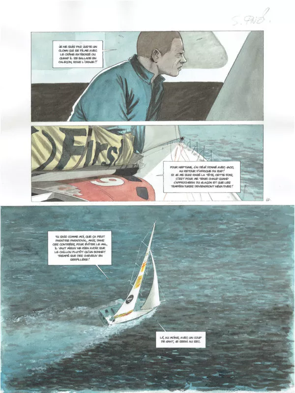 Serge FINO — Alone at sea — Book 2 — Page 42