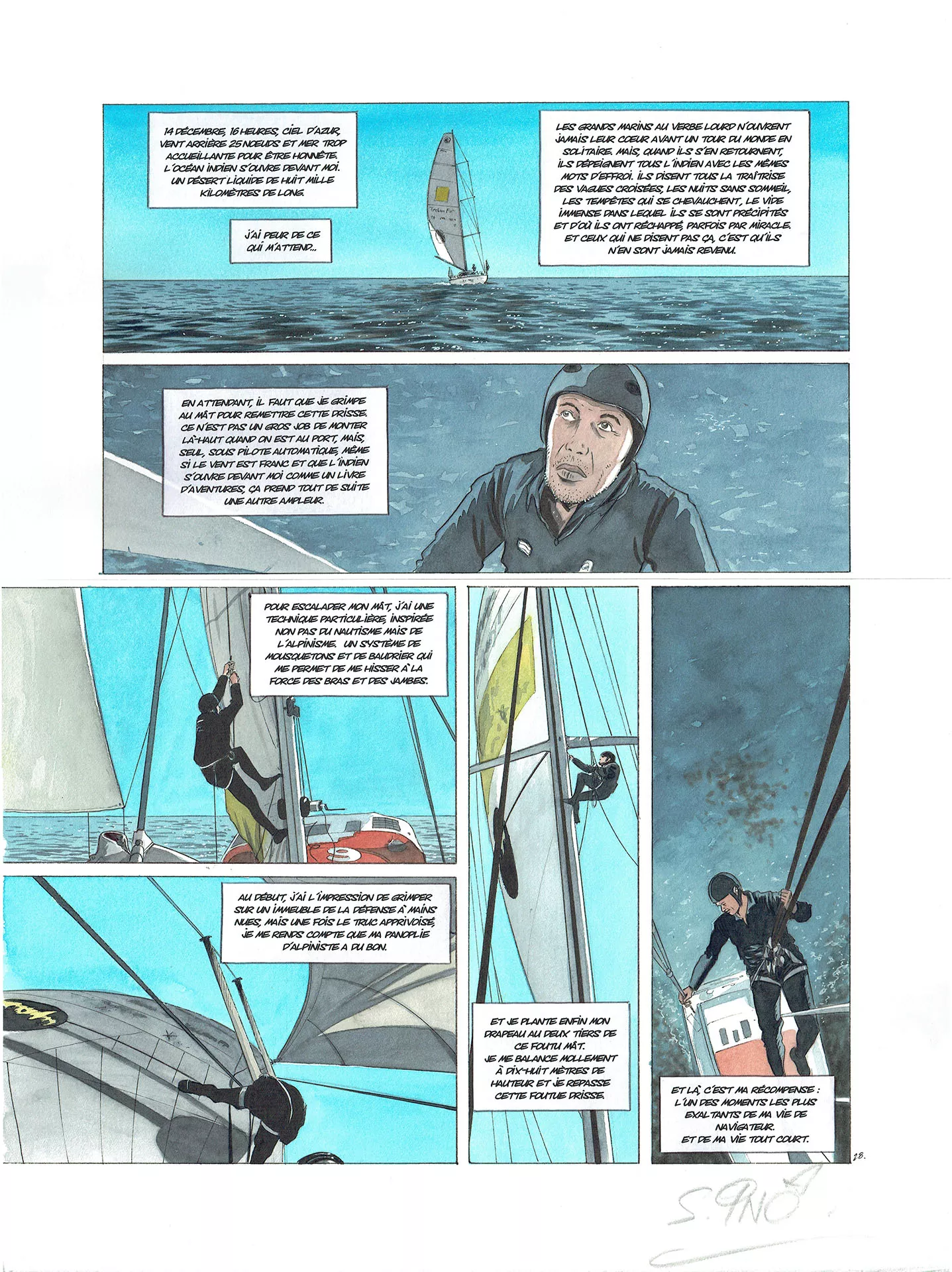 Serge FINO — Alone at sea — Book 3 — Page 28
