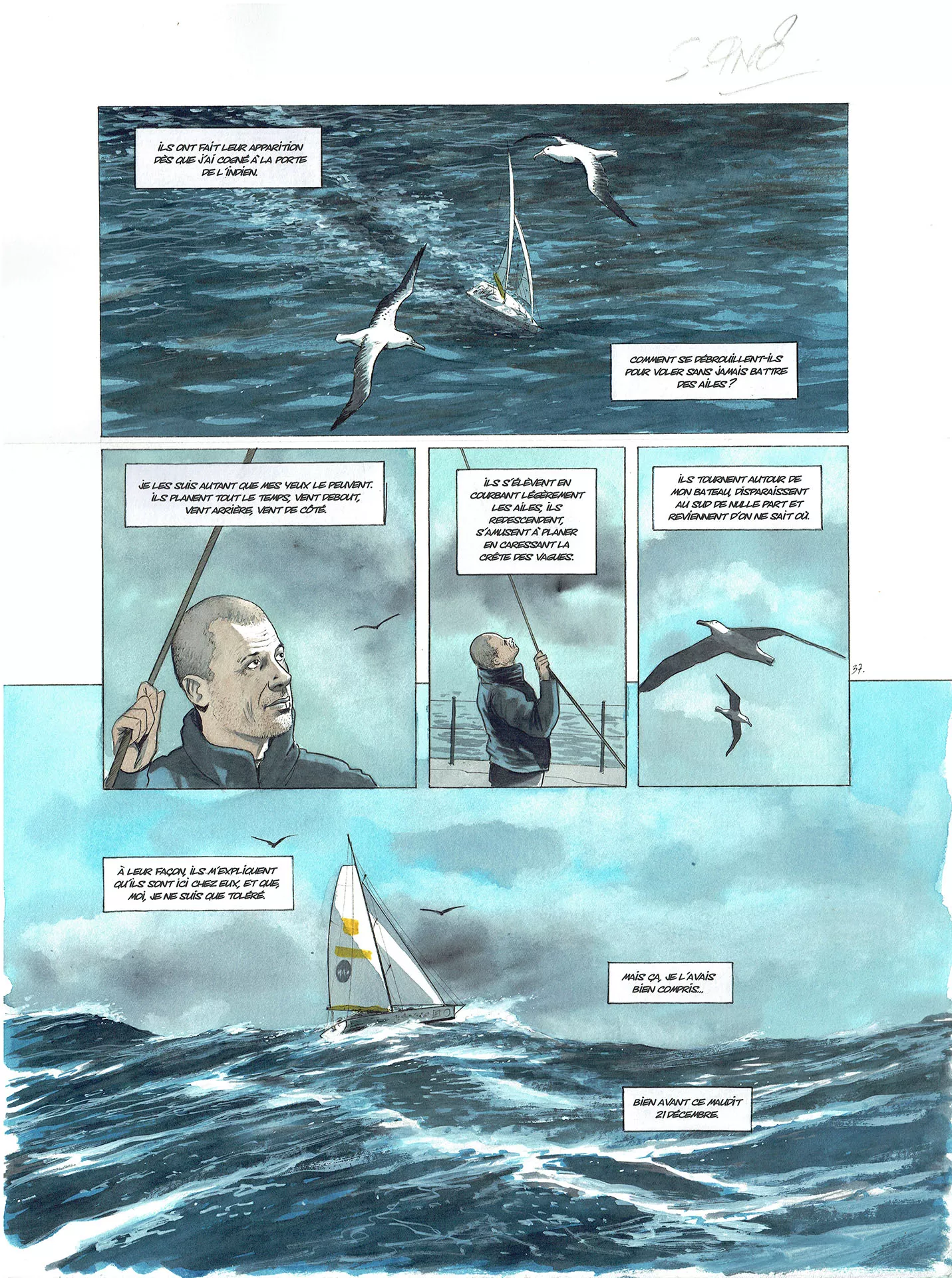 Serge FINO — Alone at sea — Book 3 — Page 37