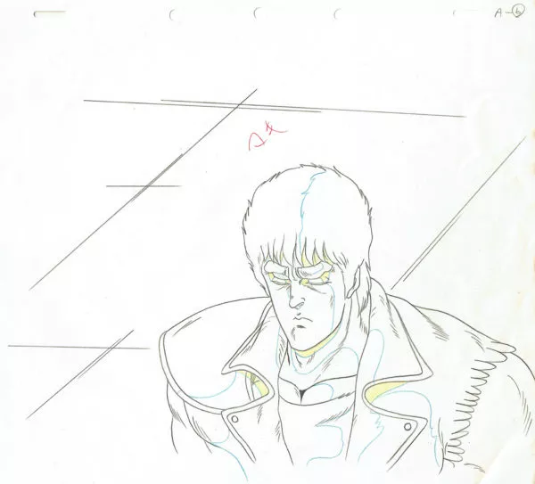 HARA Tetsuo - FIST OF THE NORTH STAR (Hokuto no Ken) — Fist of the North star – Kenshiro (A6)