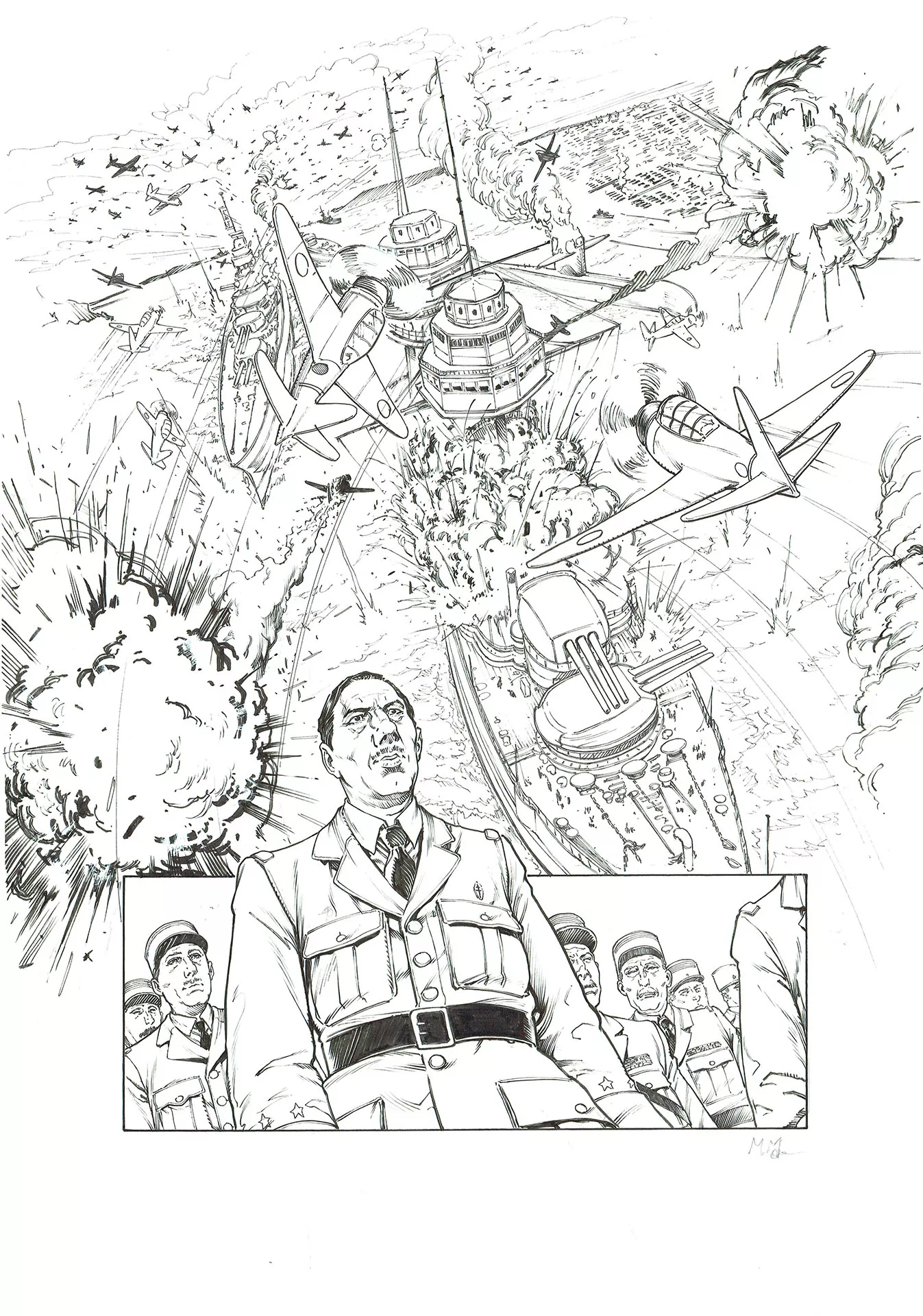 Michael MALATINI — De Gaulle — Tome 2 (Pearl Harbor) — Page 19