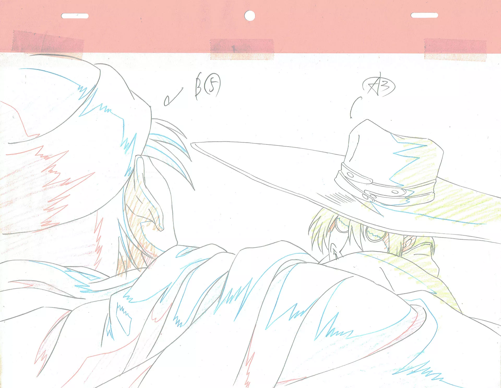  HIRANO Kota - HELLSING ULTIMATE | 1038 – Alucard – Genga – A3 — Page 