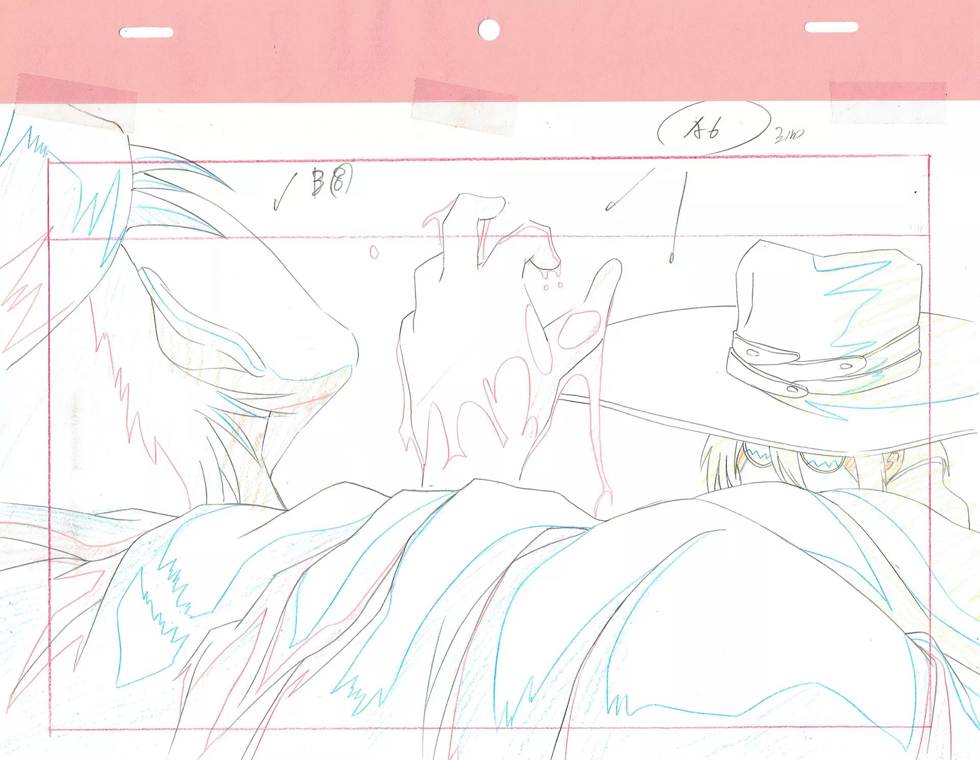  HIRANO Kota - HELLSING ULTIMATE | 1043 – Alucard – Genga – A6 — Page 