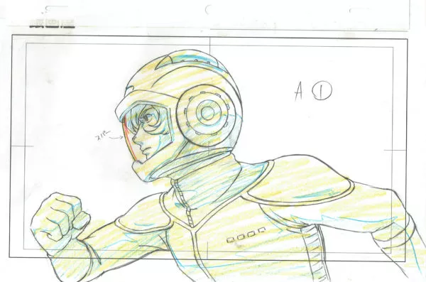 MATSUMOTO Leiji - THE GALAXY RAILWAYS — 919 – Manabu – Layout Doga A1 — Episode 20
