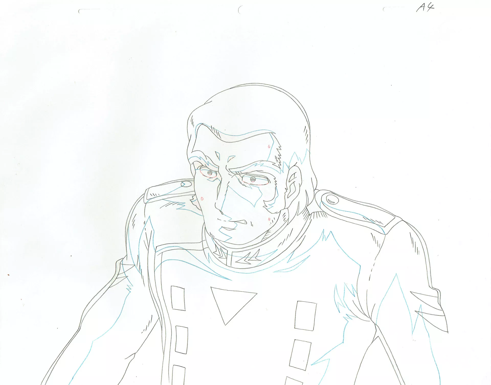 MATSUMOTO Leiji - SUBMARINE SUPER 99 — 961 – Lieutenant Vol Lowe – Doga A4