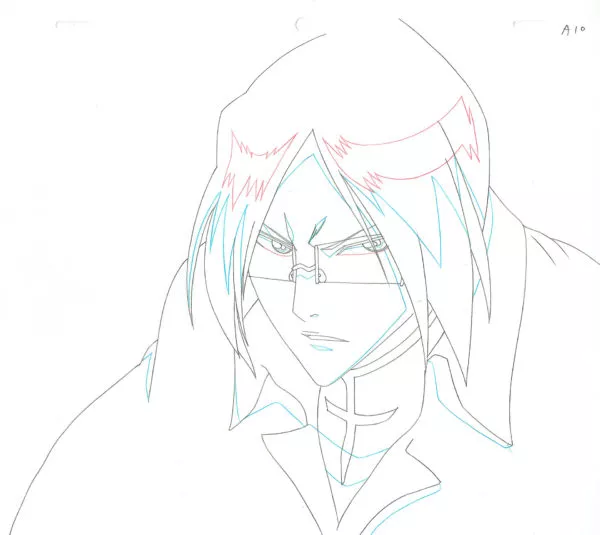 KUBO Tite - BLEACH — 436 – Uryu Ishida – Douga (A 10)