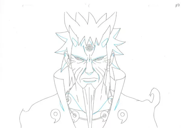 KISHIMOTO Masashi - NARUTO — 661 – Naruto Shippuden – Hagoromo Otsutsuki – Douga