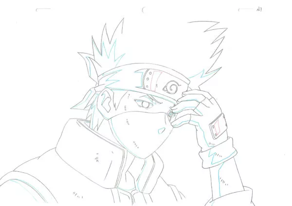 KISHIMOTO Masashi - NARUTO — 843 – Naruto Shippuden – Kakashi – Douga