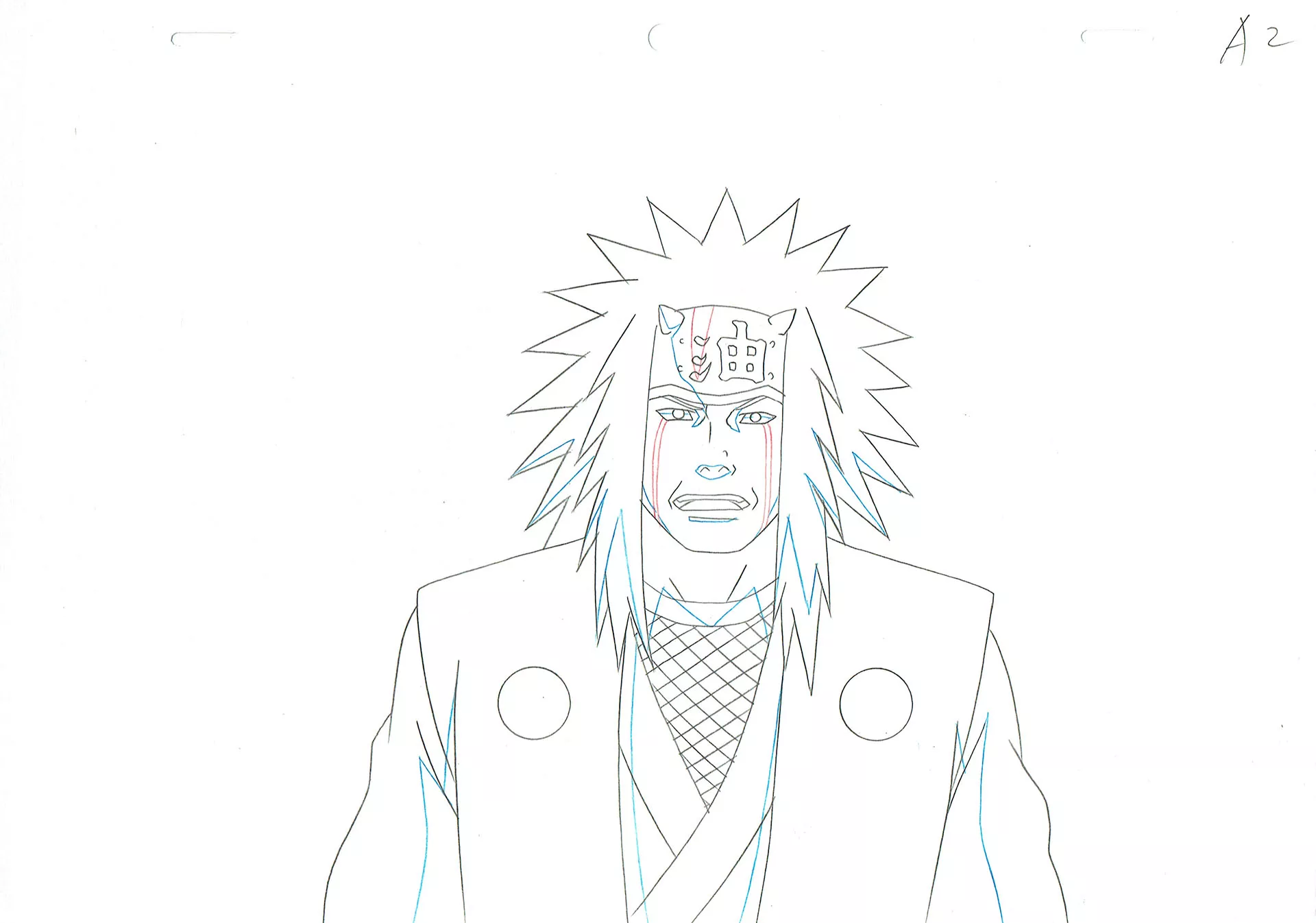 KISHIMOTO Masashi - NARUTO — 847 – Naruto Shippuden – Jiraya – Douga