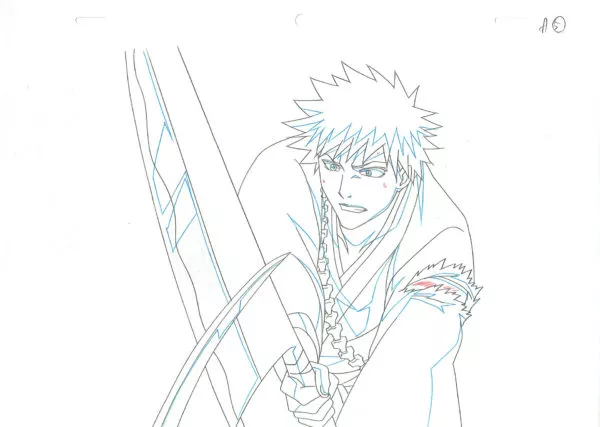 KUBO Tite - BLEACH — 875 – Ichigo Kurosaki – Douga (A5)