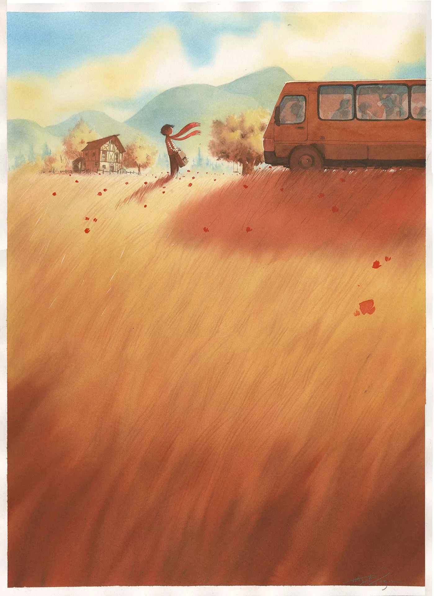 Thibault PRUGNE — La maison des mots perdus — Couverture de roman