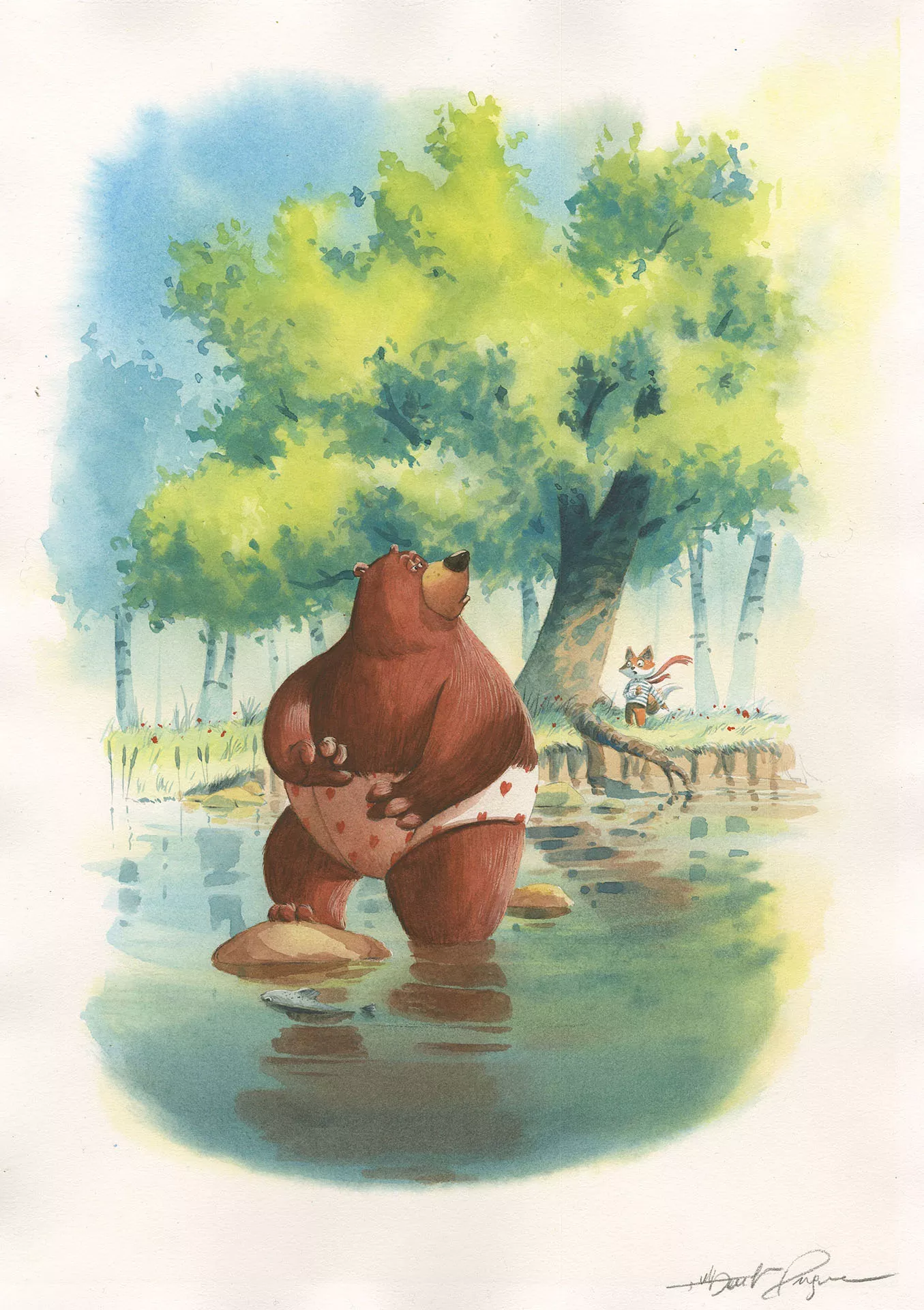 Thibault PRUGNE — Renard, Gloubi et le grizzli — Tome 3 — Page 26
