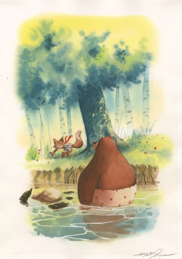 Thibault PRUGNE — Renard, Gloubi et le grizzli — Tome 3 — Page 28