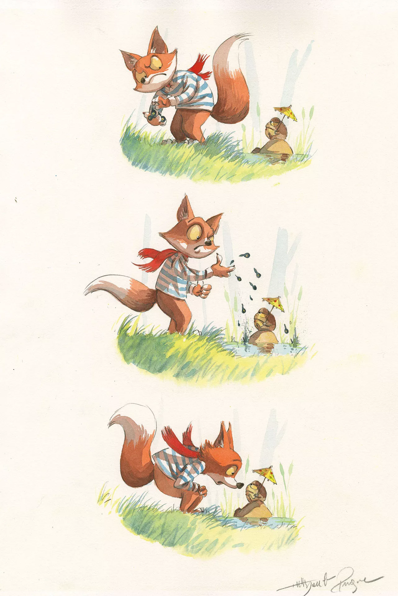 Thibault PRUGNE — Renard, Gloubi et le grizzli — Tome 3 — Page 5