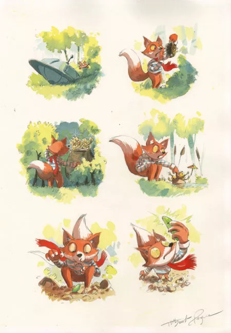 Thibault PRUGNE | Renard, Gloubi et le grizzli — Tome 3 — Page 9