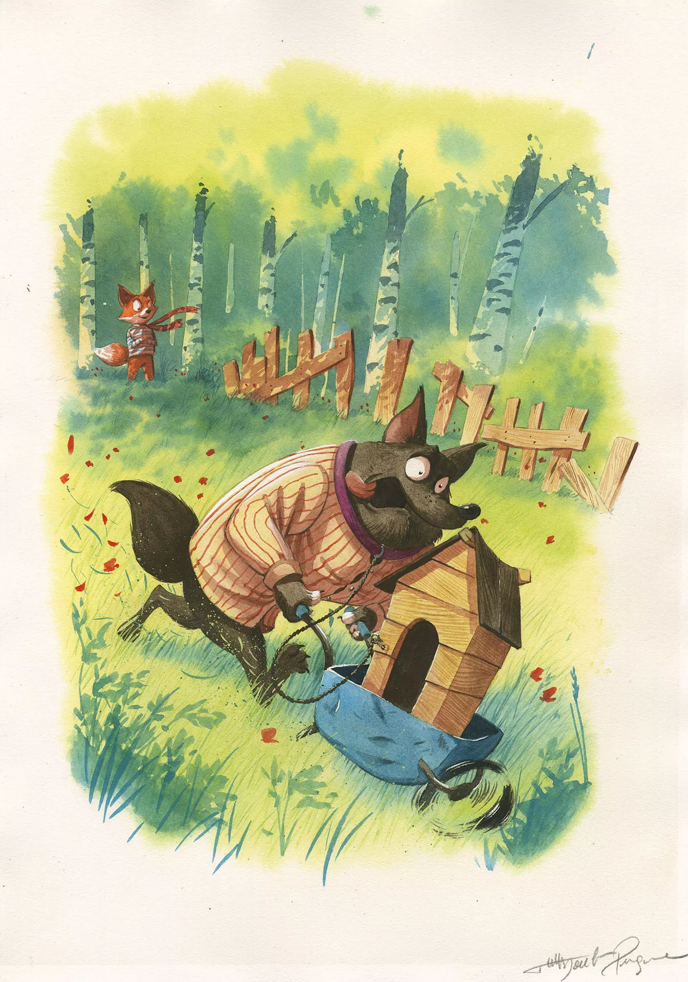 Thibault PRUGNE — Renard, le loup et Kiki — Tome 4 — Page 30