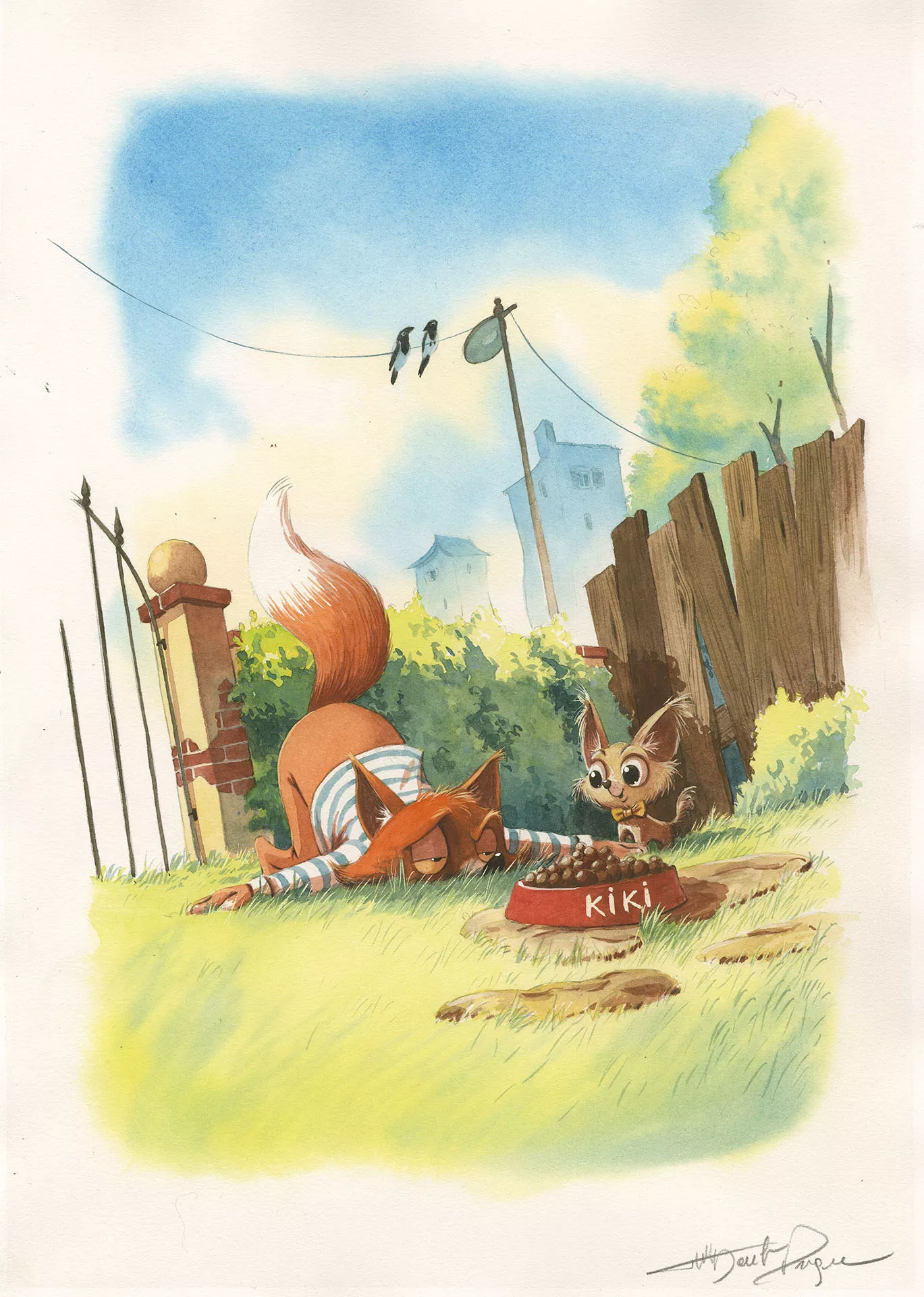 Thibault PRUGNE — Renard, le loup et Kiki — Tome 4 — Page 4