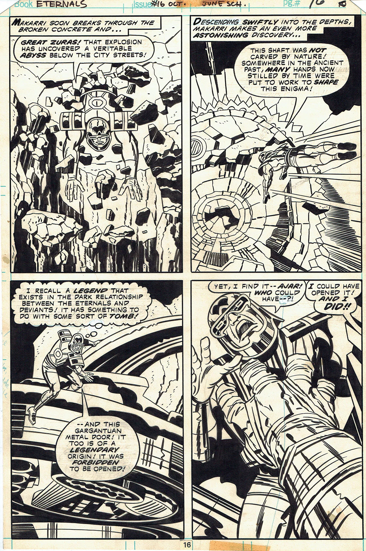 Jack KIRBY — The Eternals — Issue 16 — Page 10