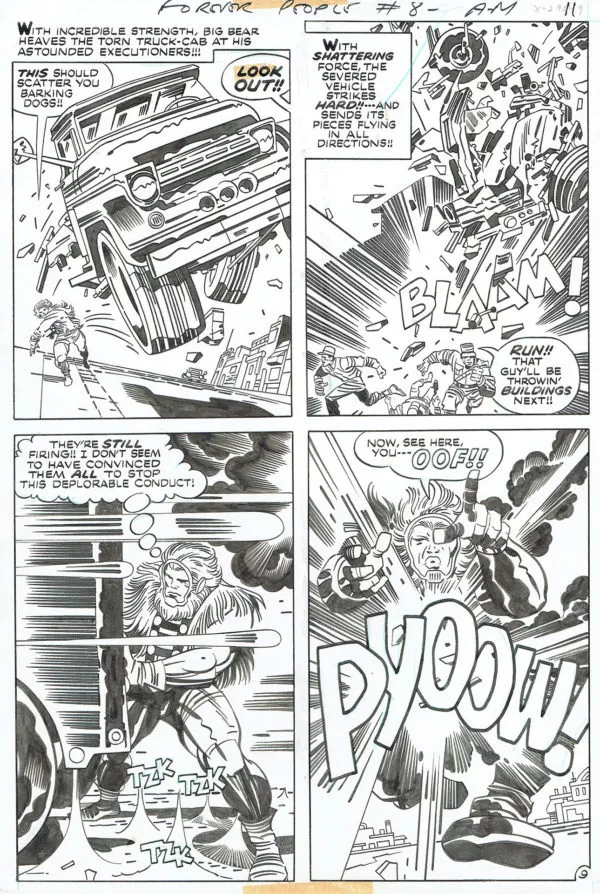 Jack KIRBY — Forever people — Issue 8 — Page 9