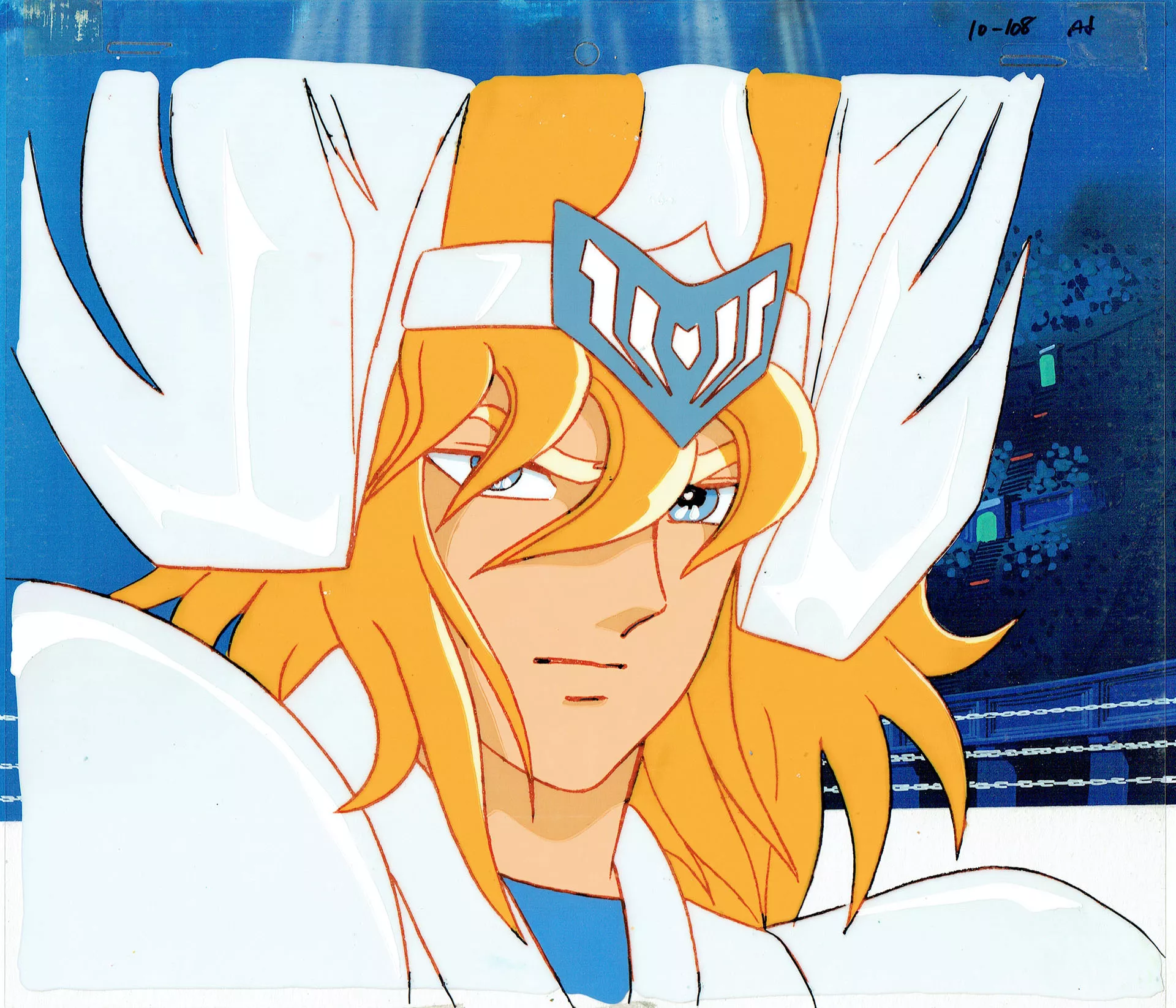  KURUMADA Masami - SAINT SEIYA : KNIGHTS OF THE ZODIAC (Seinto Seiya) | 1386 – Saint Seiya – Cygnus Hyoga – Episode 3 – Production cel A2 — Page 