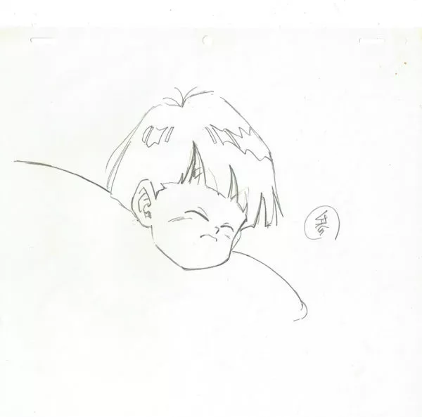 TORIYAMA Akira - DRAGON BALL — 1753 – Dragon Ball Z – Son Gohan – Crayonné