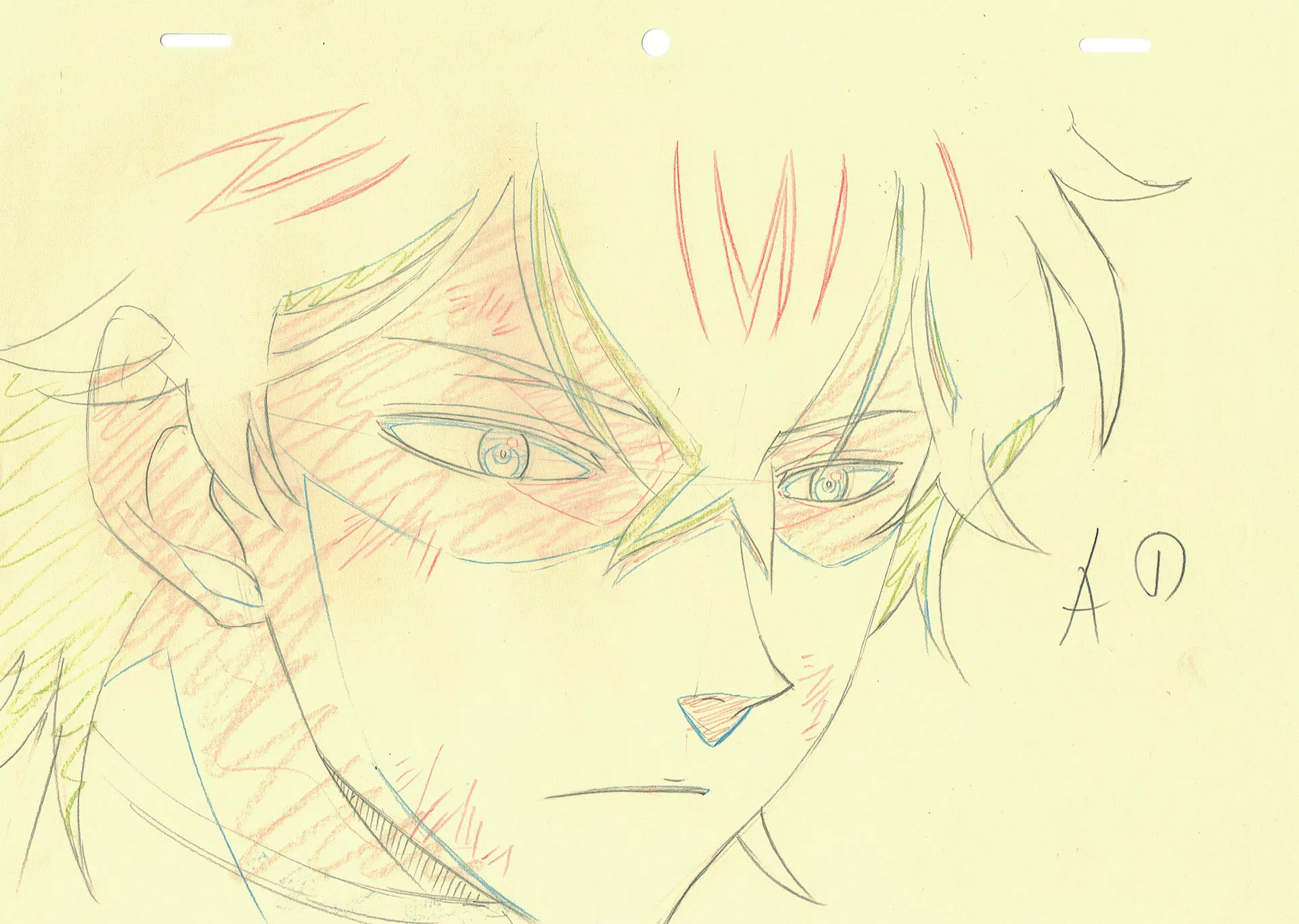  TABATA Yuki - BLACK CLOVER | 1799 – Black Clover – Yuno – Correction Genga A1 — Page 
