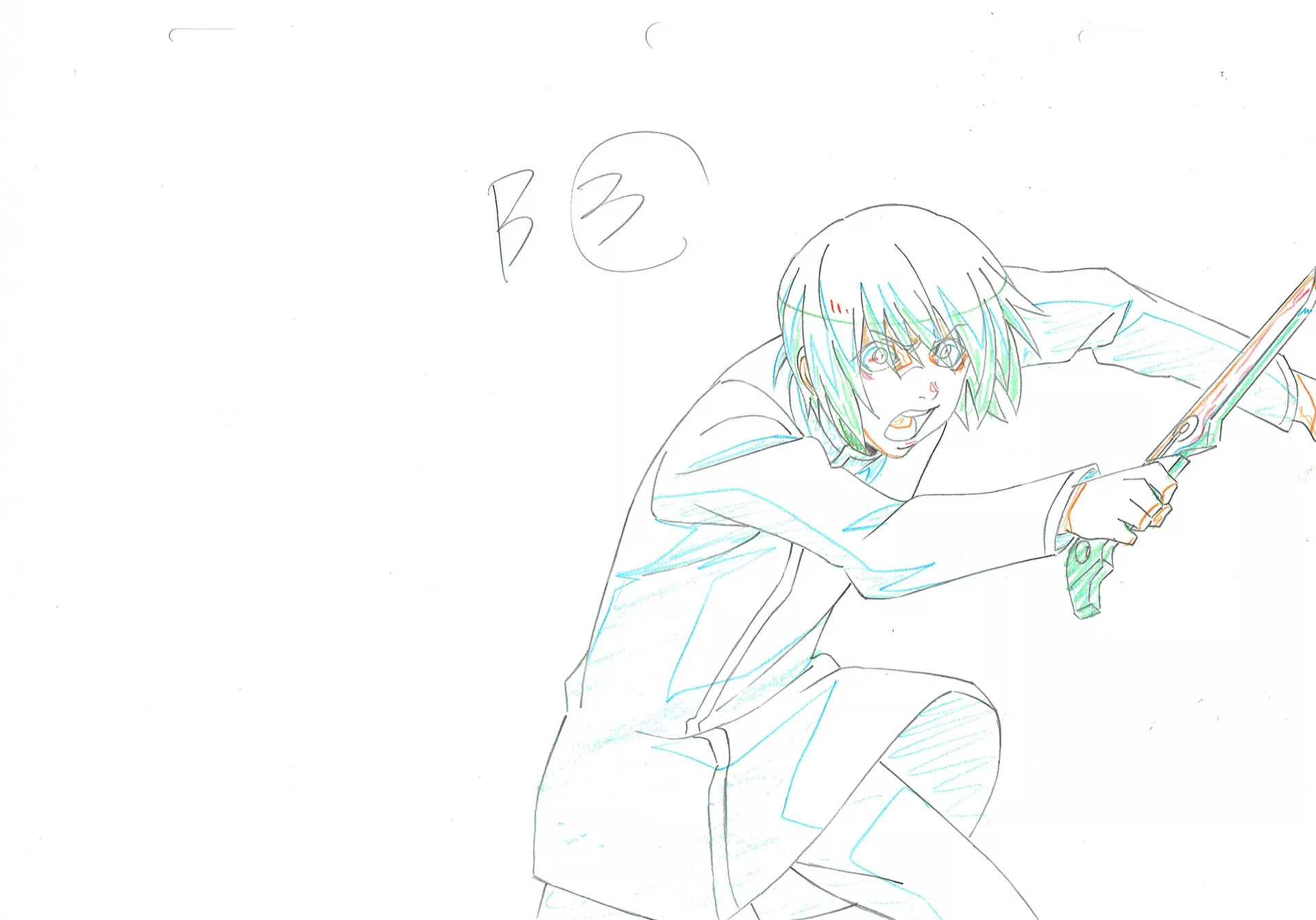  ISHIDA Sui - TOKYO GHOUL | 1808 – Tokyo Ghoul : re – Tooru Mutsuki – Genga B3 — Page 