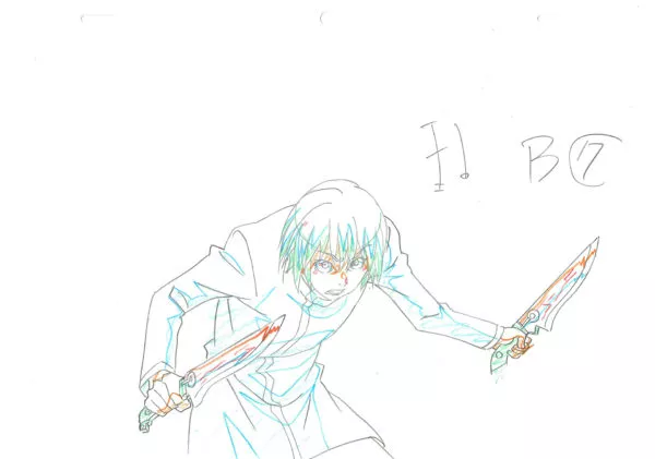 ISHIDA Sui - TOKYO GHOUL — 1812 – Tokyo Ghoul : re – Tooru Mutsuki – Genga B17