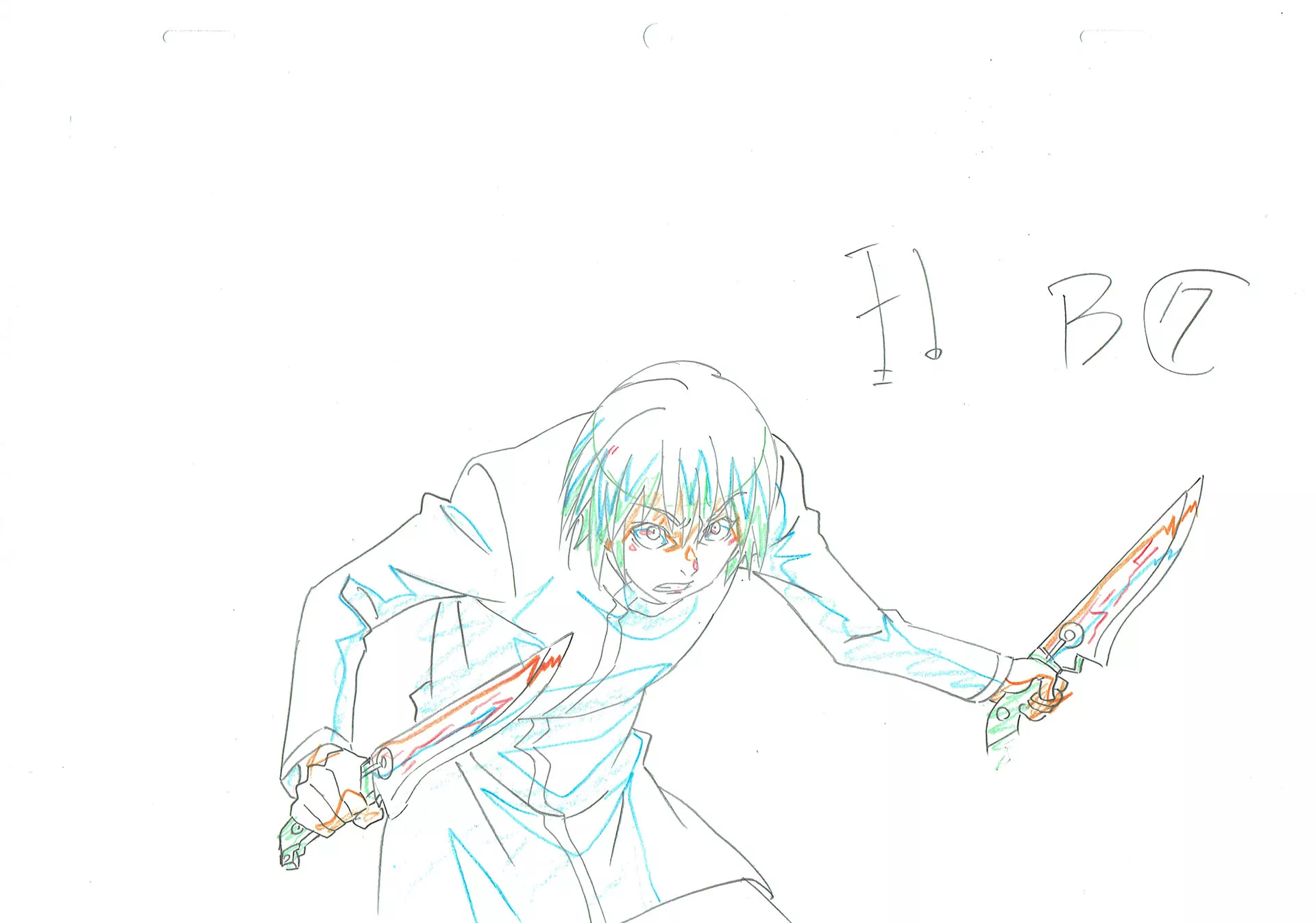  ISHIDA Sui - TOKYO GHOUL | 1812 – Tokyo Ghoul : re – Tooru Mutsuki – Genga B17 — Page 