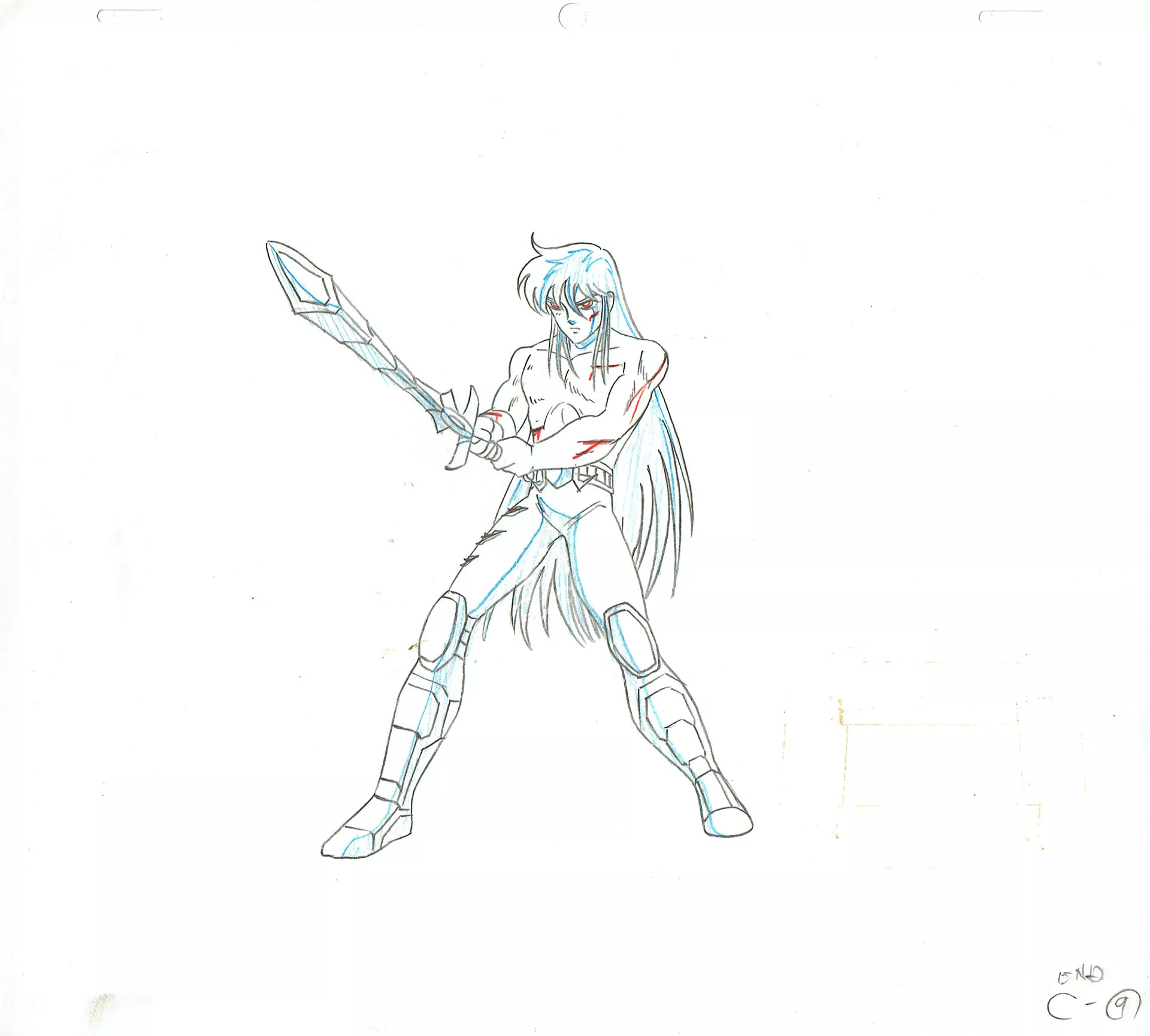  KURUMADA Masami - SAINT SEIYA : KNIGHTS OF THE ZODIAC (Seinto Seiya) | 536 – Saint Seiya – Dragon Shiryu (Poseidon Arc) – Douga C9 — Page 